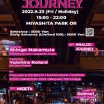 Analog Journey 2022.09.23 @ 渋谷OR